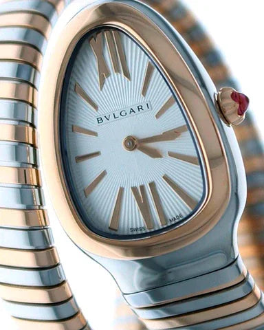 Bvlgari Serpenti Tubogas Watch Rose Gold&Stainless Steel 103708