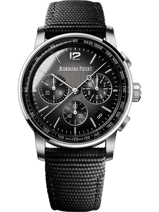 Audemars Piguet Code 11.59 Selfwinding Chronograph White Gold Smoked Grey Men’s Watch 26393NB.OO.A002KB.01