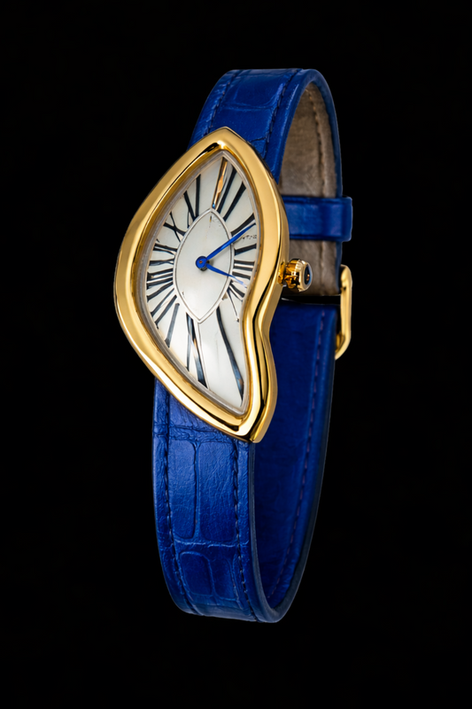 Cartier Crash Yellow Gold – Ref. WGCH0071 (2023) – Blue Strap – Full Set