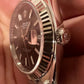 Rolex Datejust 126334 Silver Jubilee Bracelet Black Dial
