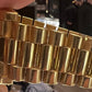 Rolex Day-Date 218238 Gold President Bracelet 41mm White Roman Watch