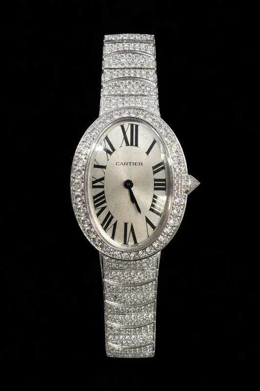 Cartier Baignoire WB52-001 Diamond Watch