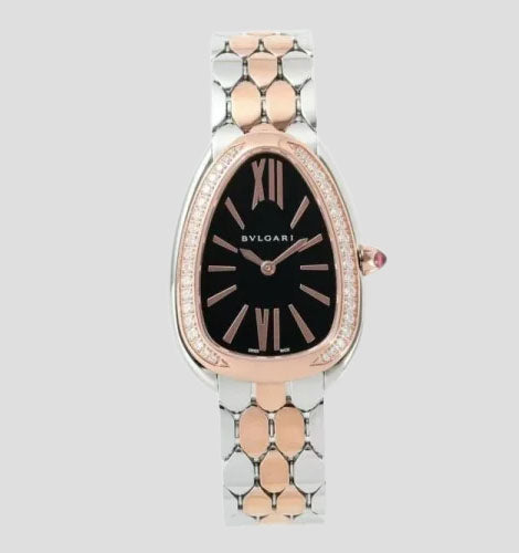 Bvlgari Serpenti Seduttori 38 Round Brilliant-Cut Diamonds Ladies Watch 103951