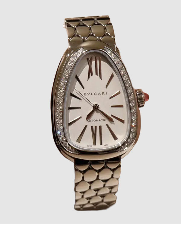 Bvlgari Serpenti Seduttori Automatic Stainless Steel Ladies Watch 104060