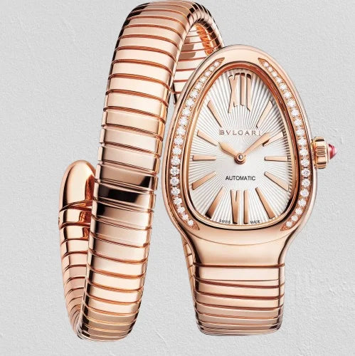 Bvlgari Serpenti Tubogas Diamond-Set Bezel Ladies Watch 103903