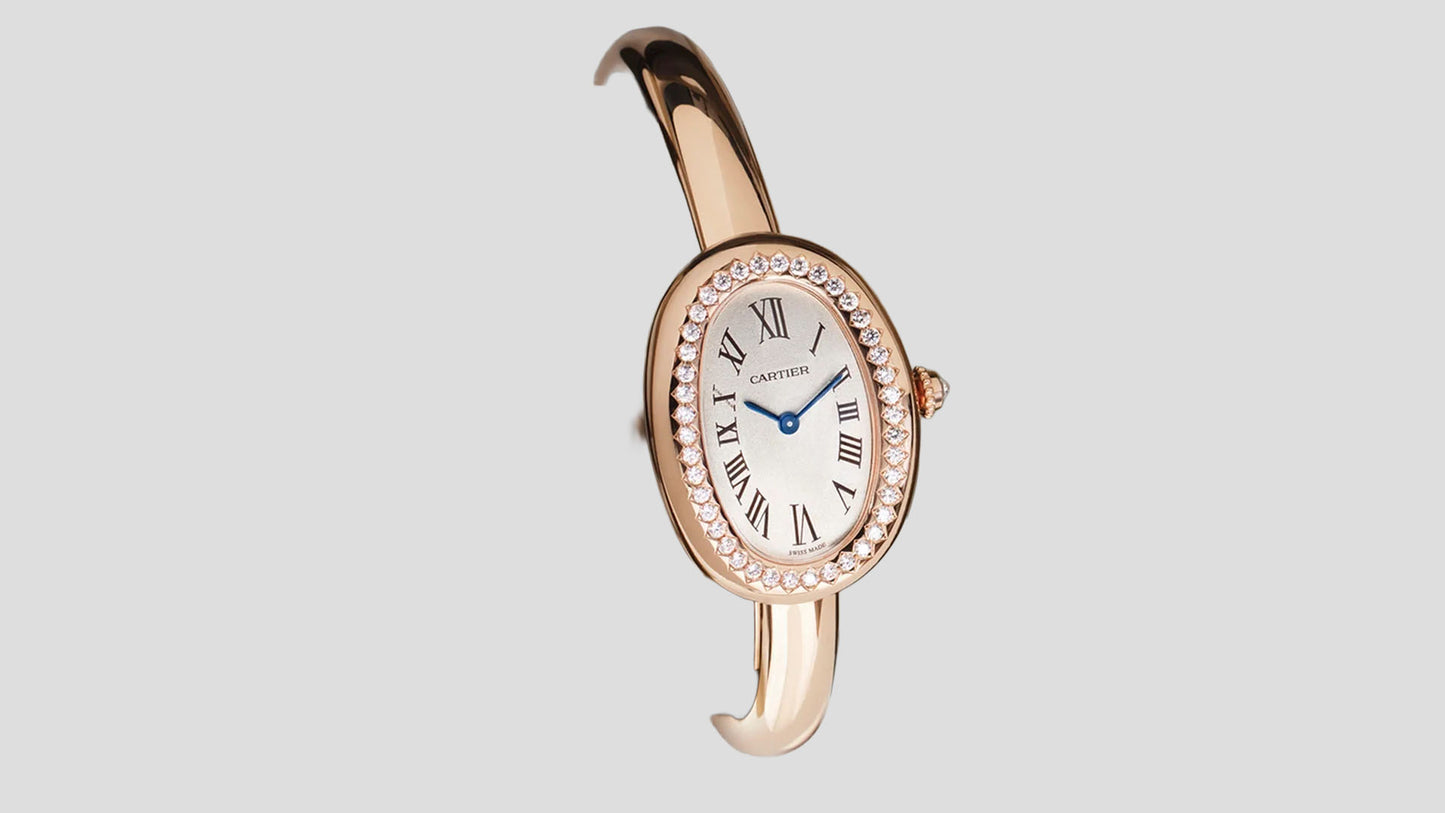 Cartier Baignoire 42 Brilliant Quartz Ladies Watch WJBA0042