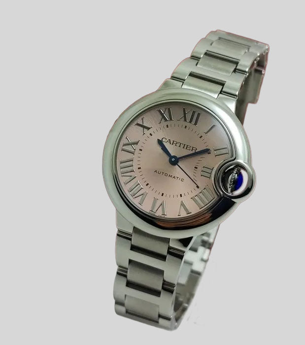 Cartier Ballon Bleu De Cartier Interchangeable Steel Bracelet Ladies Watch WSBB0068