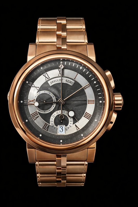 Breguet Marine Chronograph Ref. 5827BR – 18K Rose Gold