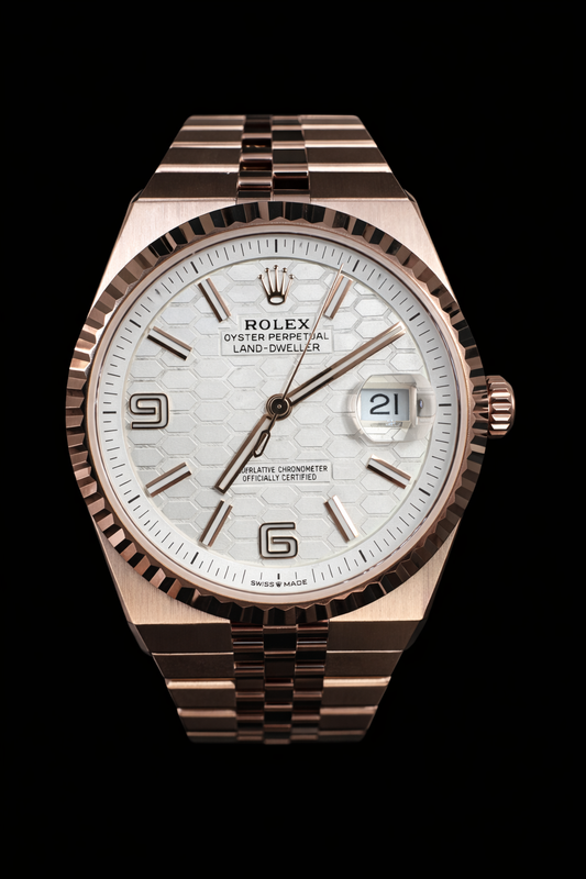 Rolex Land‑Dweller 127335‑001 Rose Gold Watch