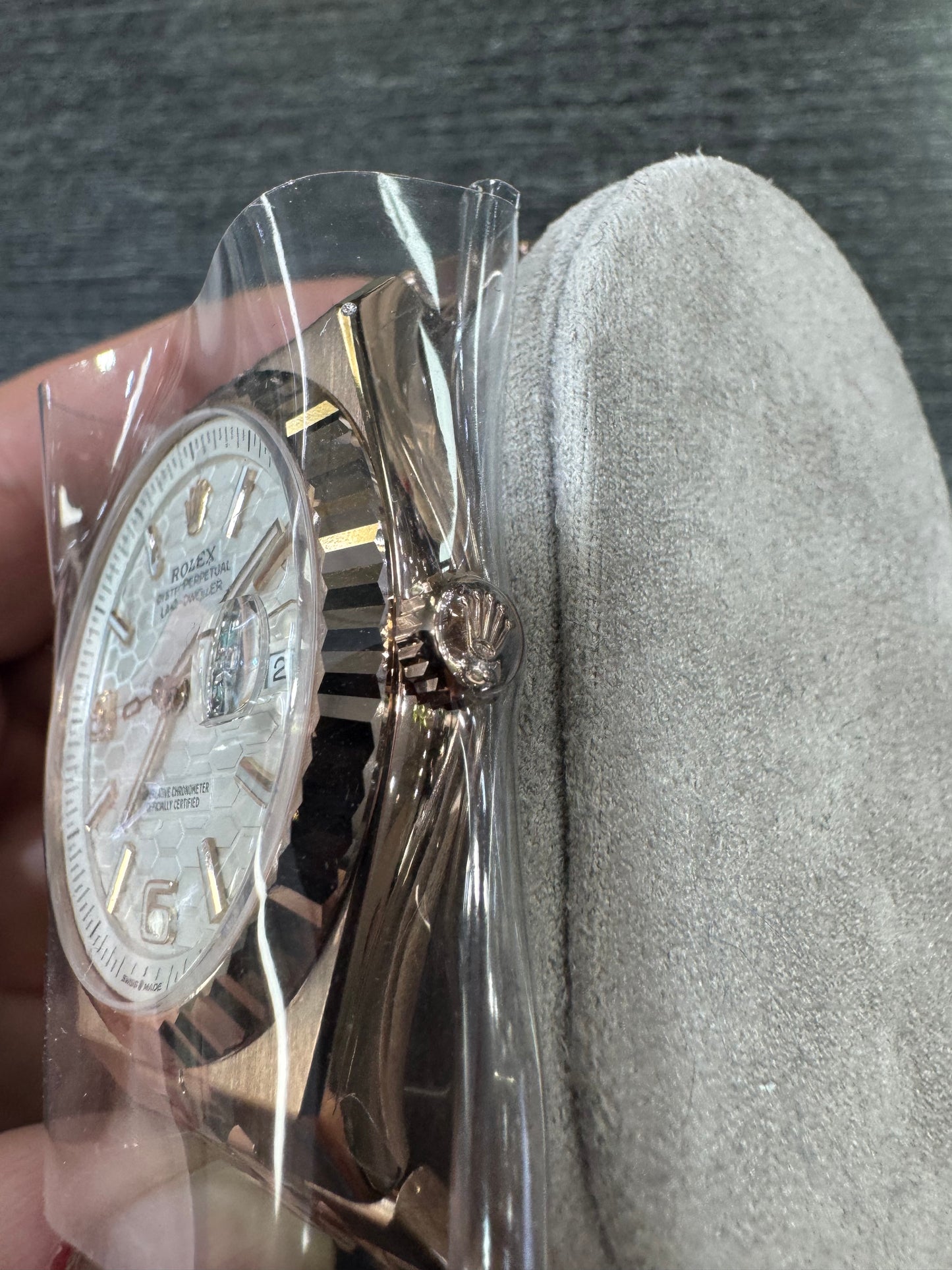 Rolex Land‑Dweller 127335‑001 Rose Gold Watch