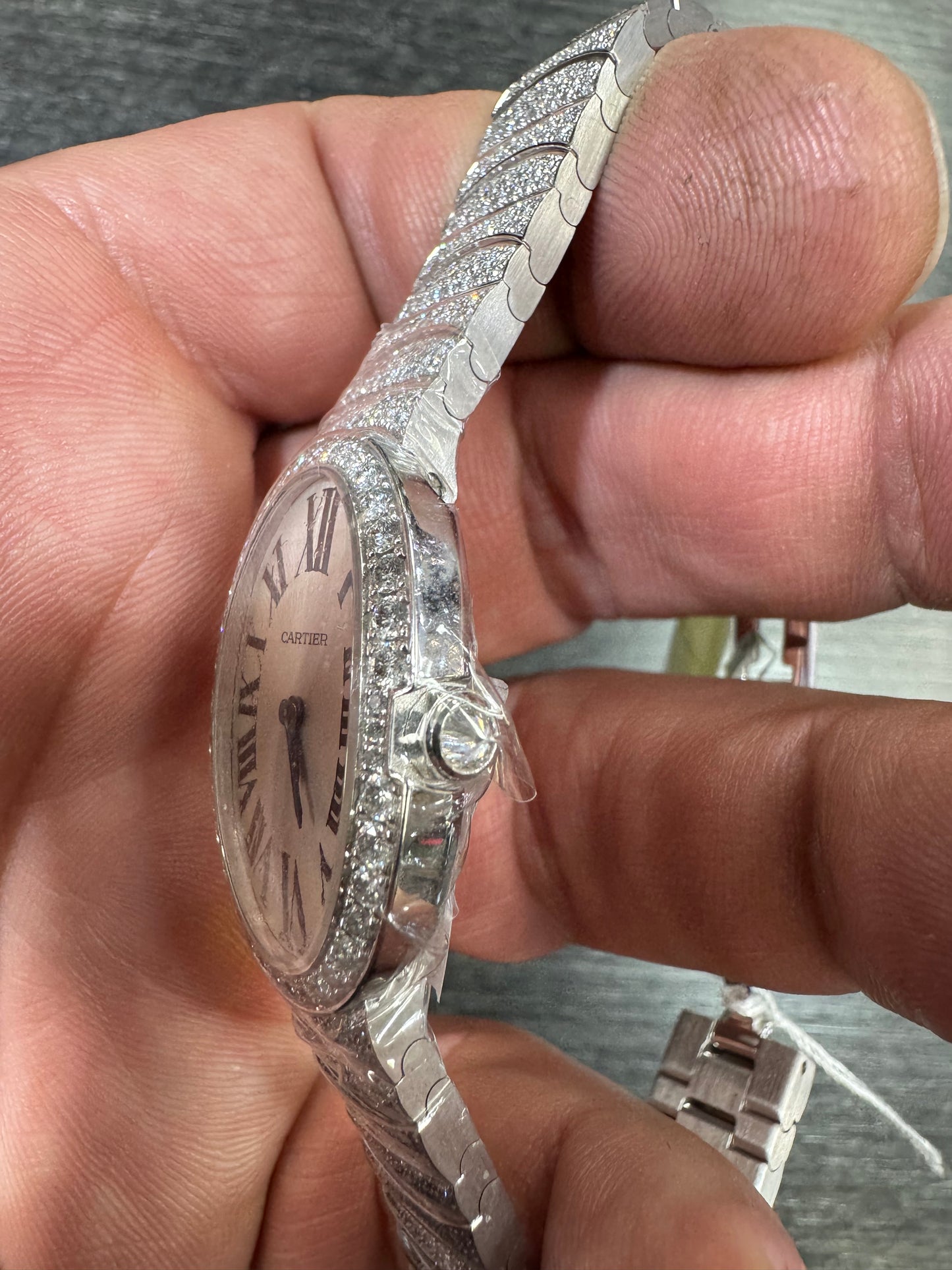 Cartier Baignoire WB52-001 Diamond Watch