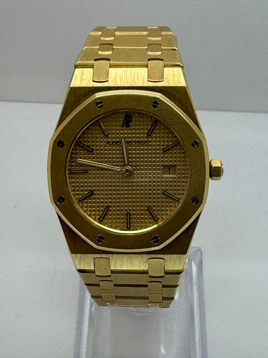 Audemars Piguet Royal Oak Ladies 33mm 56303ba Yellow Gold Watch