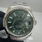 Rolex Sky-Dweller Green 41mm Oyster Watch 336934
