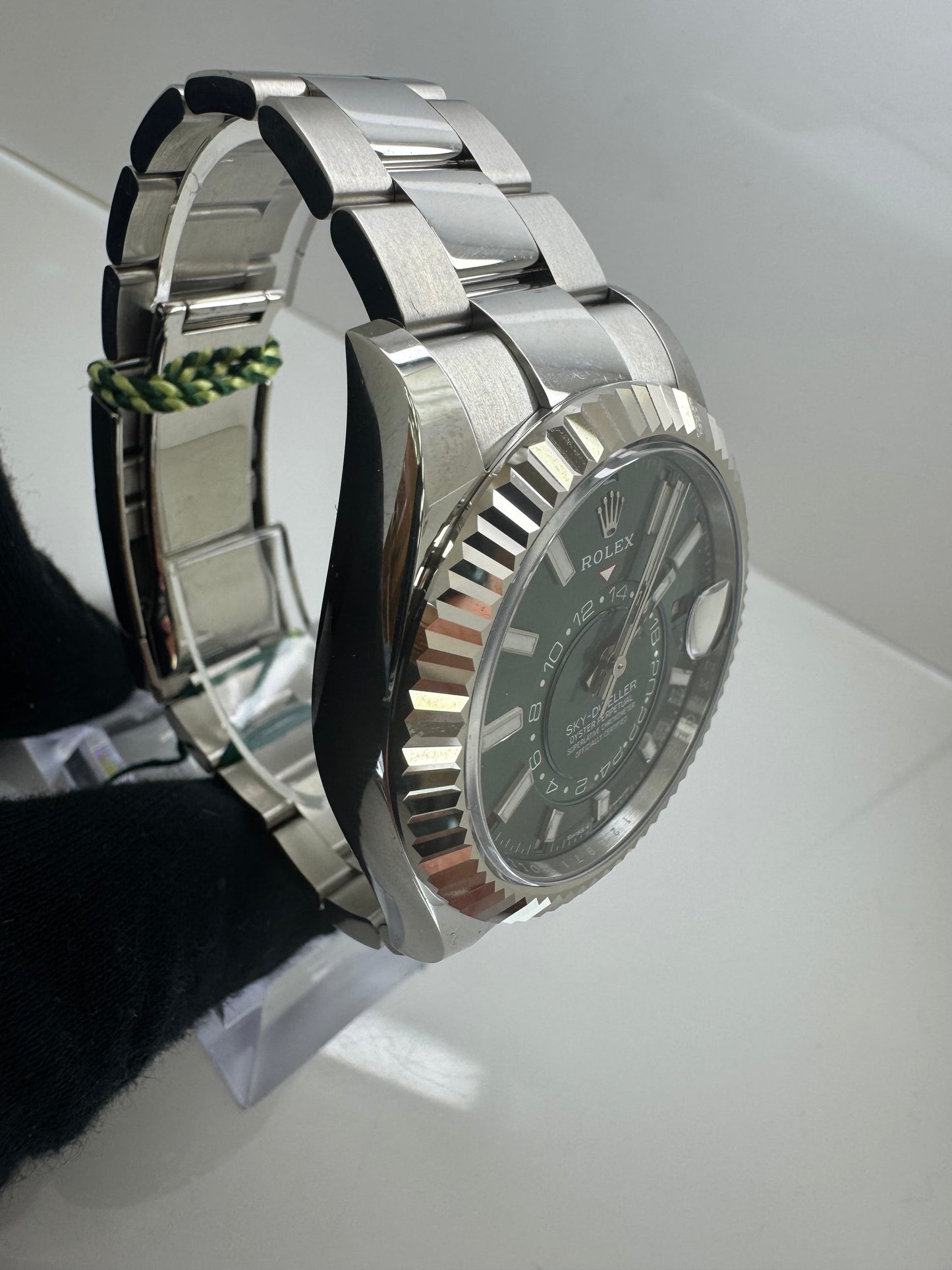 Rolex Sky-Dweller Green 41mm Oyster Watch 336934