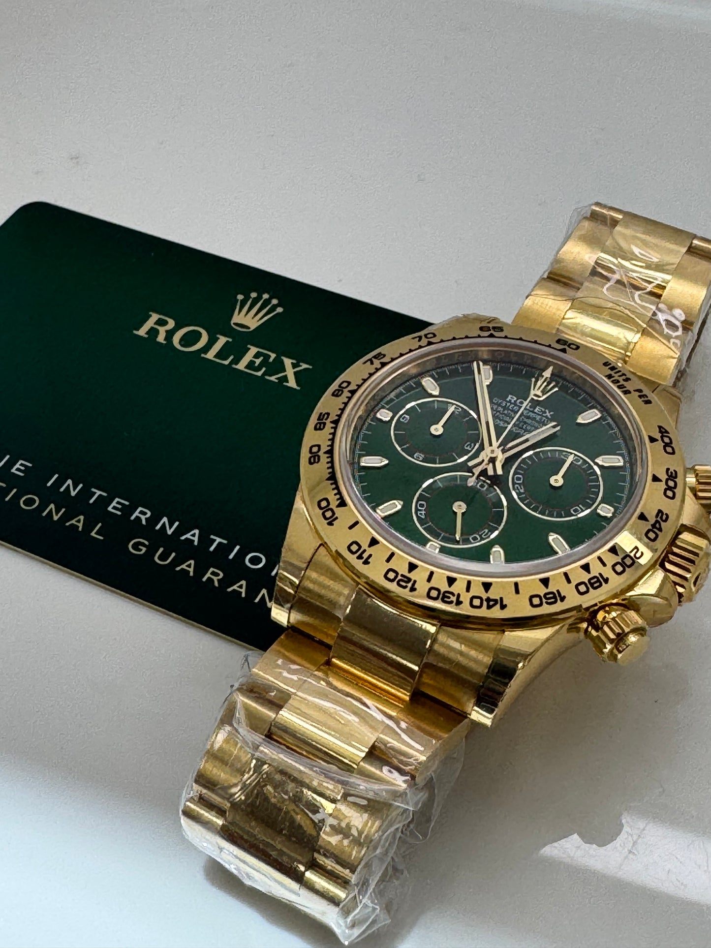 Rolex Daytona "John Mayer" 116508 Green dial men's watch