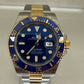 Rolex Submariner Date 126613LB " Bluesy" blue dial Two tone watch