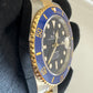Rolex Submariner Date 126613LB " Bluesy" blue dial Two tone watch