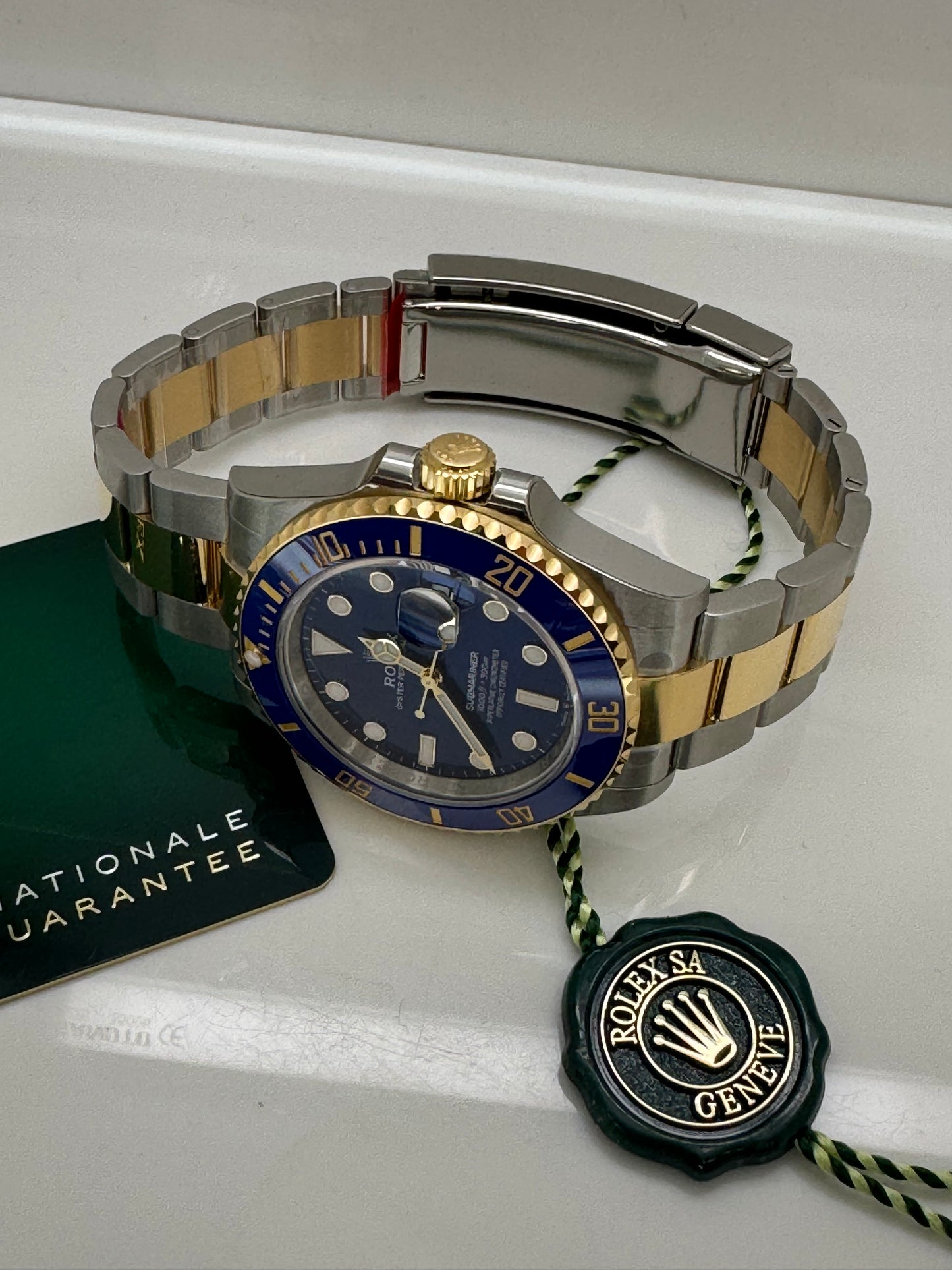 Rolex Submariner Date 126613LB " Bluesy" blue dial Two tone watch