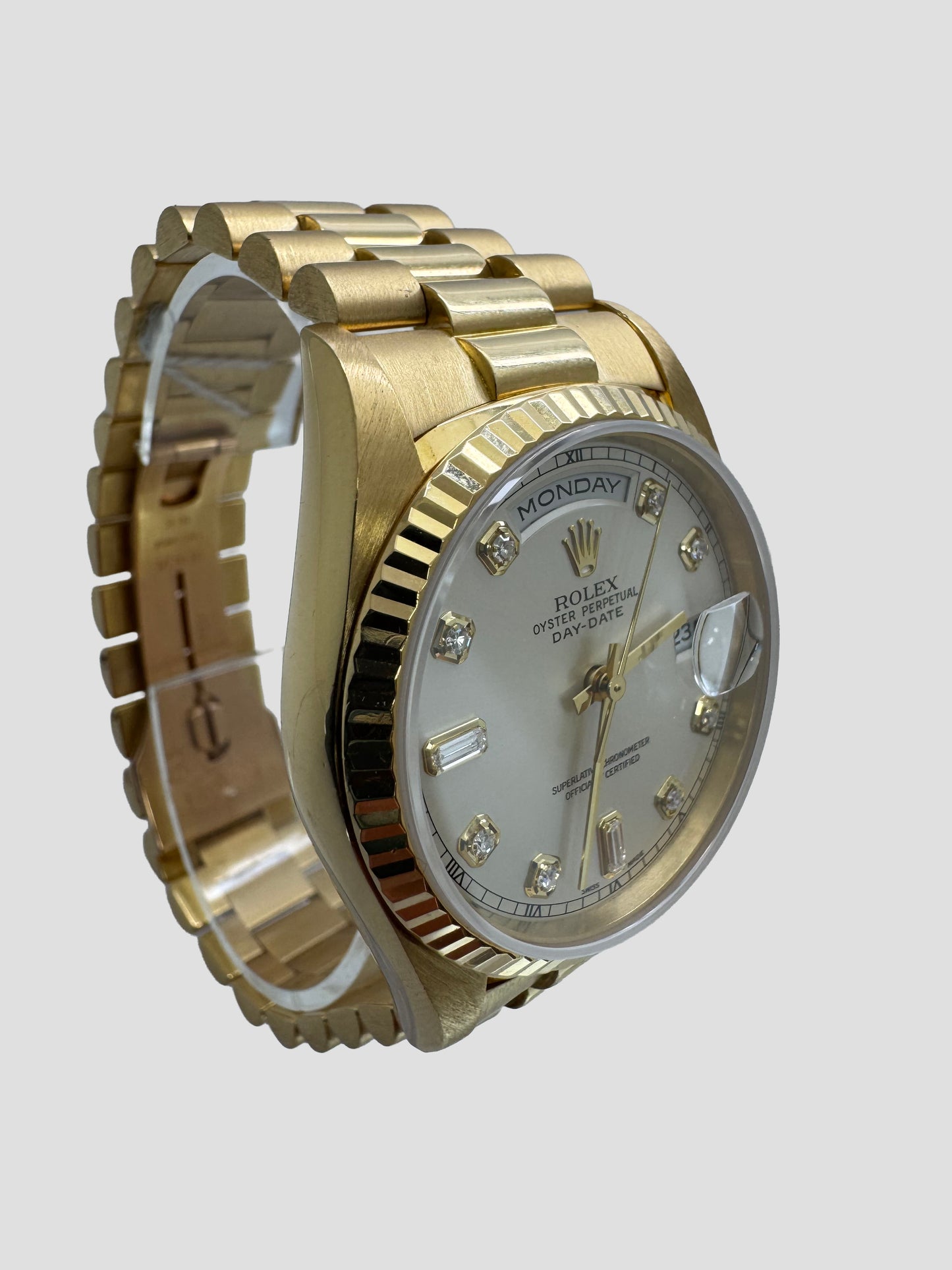 Rolex 18238 Day Date 36mm Diamond Dial