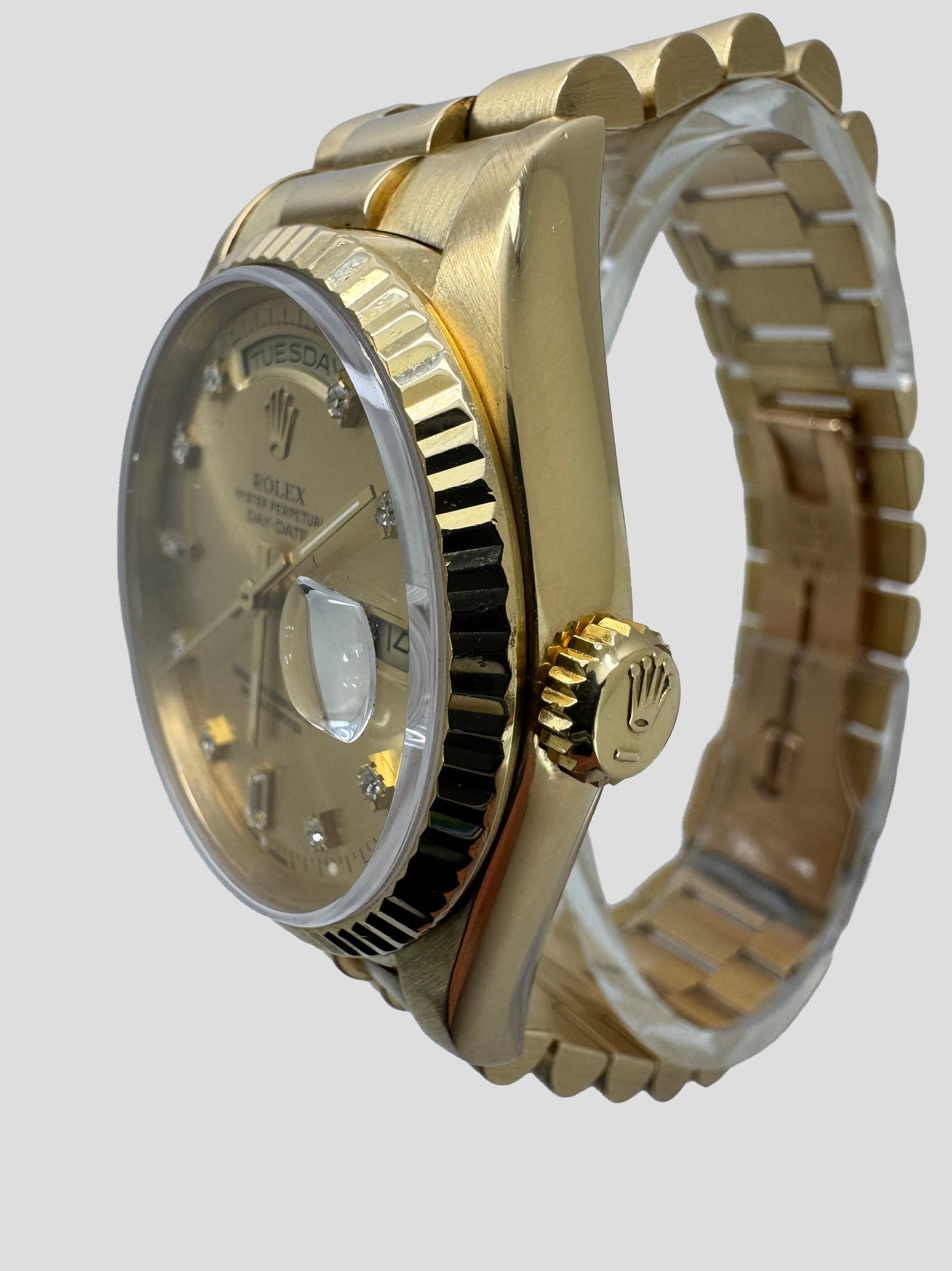 Rolex 18238 Day Date 36mm Diamond Dial