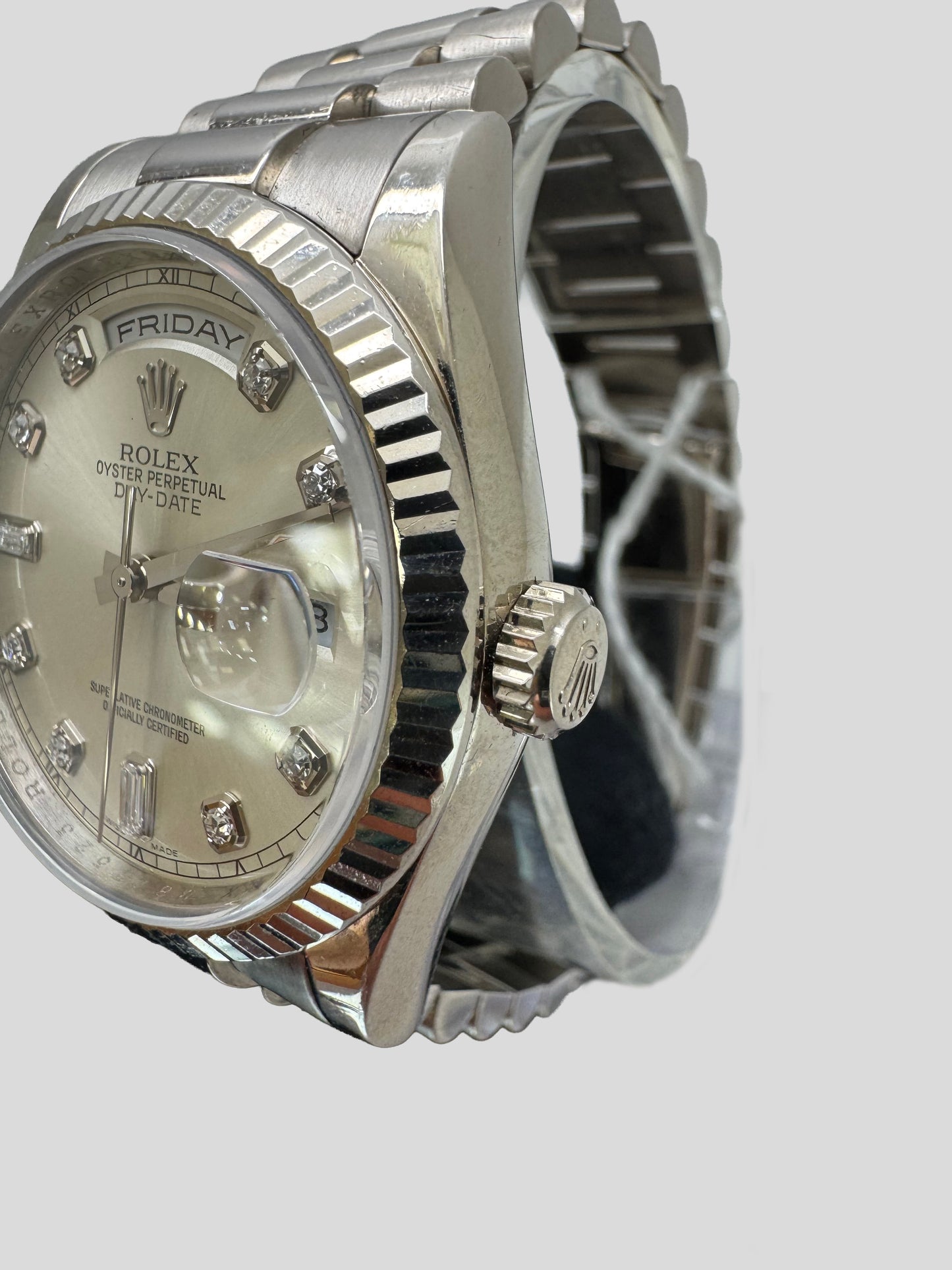 Rolex Day Date 36mm Diamond Dial 118239
