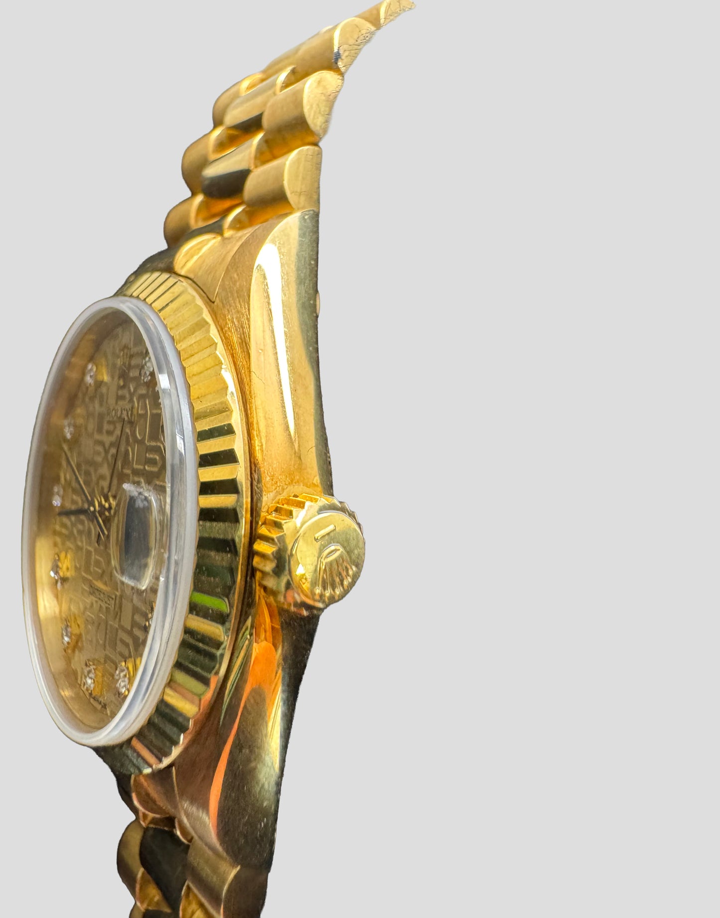 Rolex Ladies Date Just 68278 Diamonds Jubilee dial