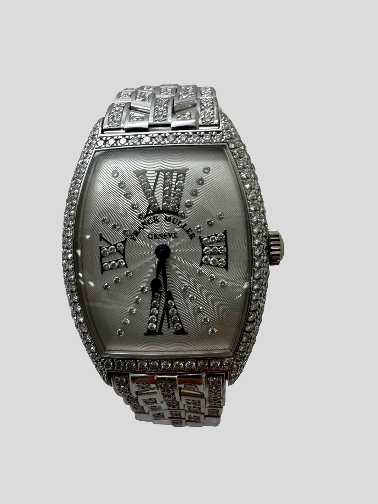Frank Muller Ladies White Gold Diamond No.20