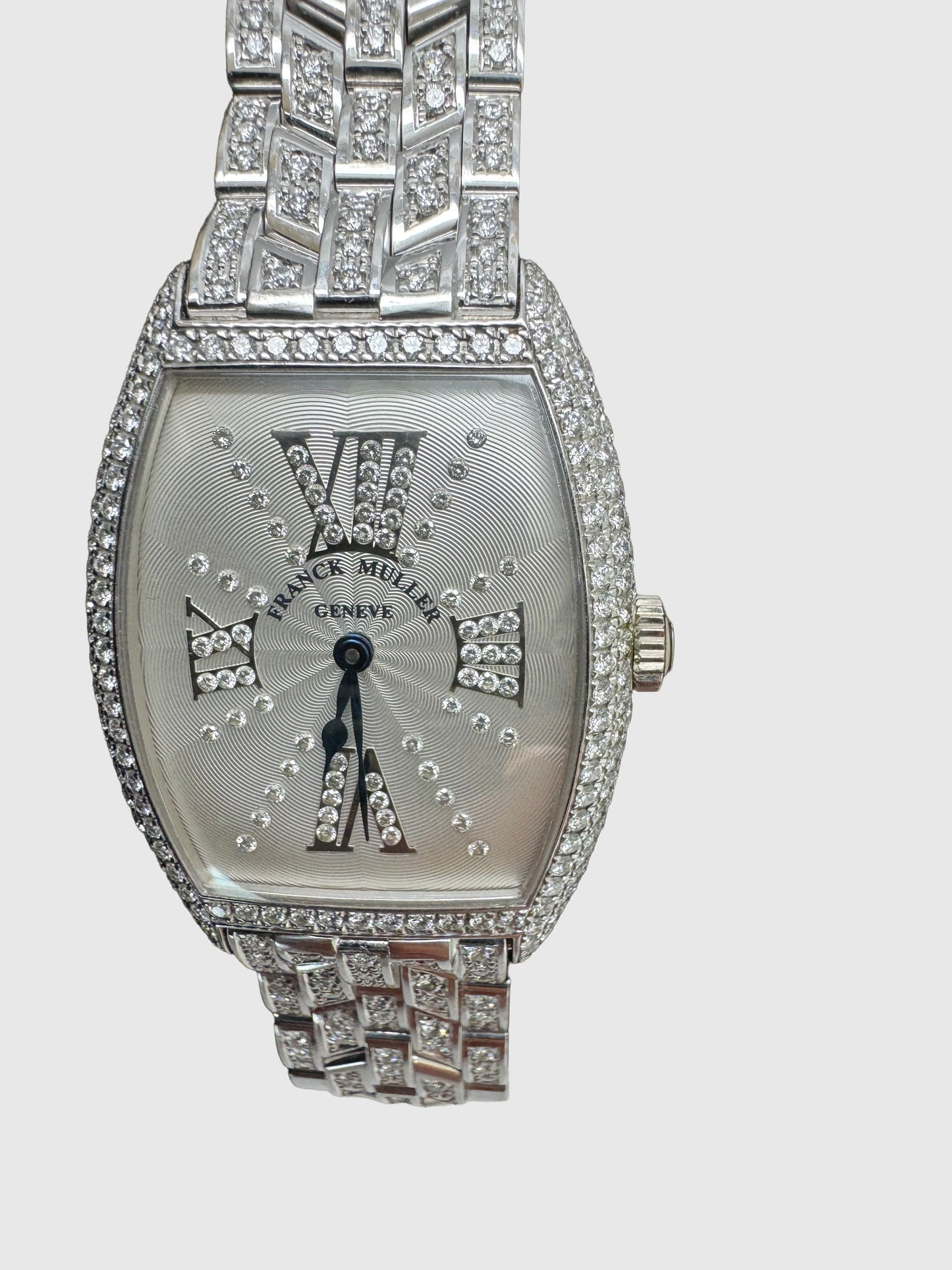 Frank Muller Ladies White Gold Diamond No.20