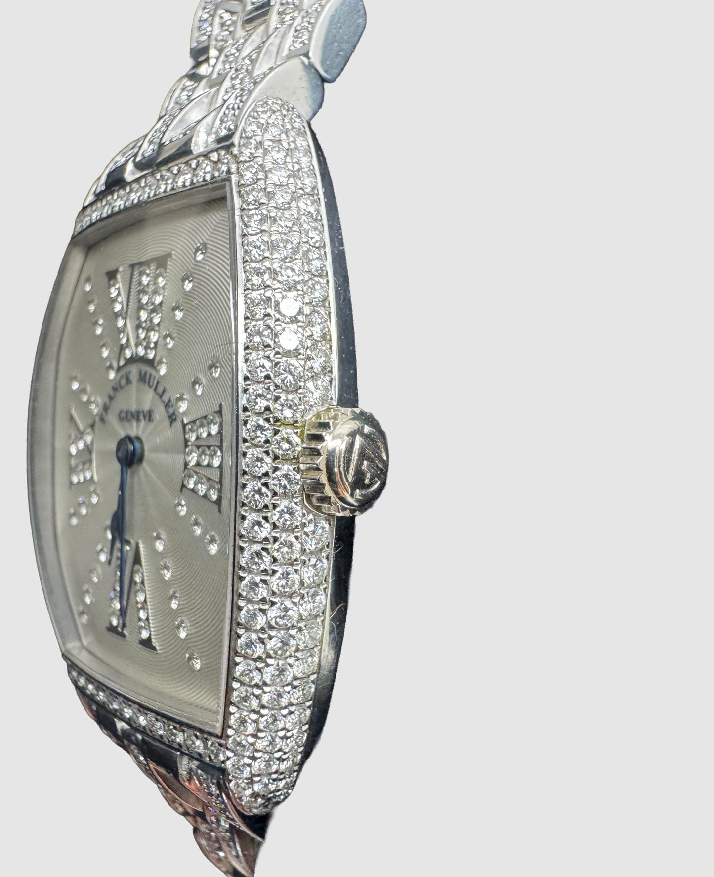 Frank Muller Ladies White Gold Diamond No.20