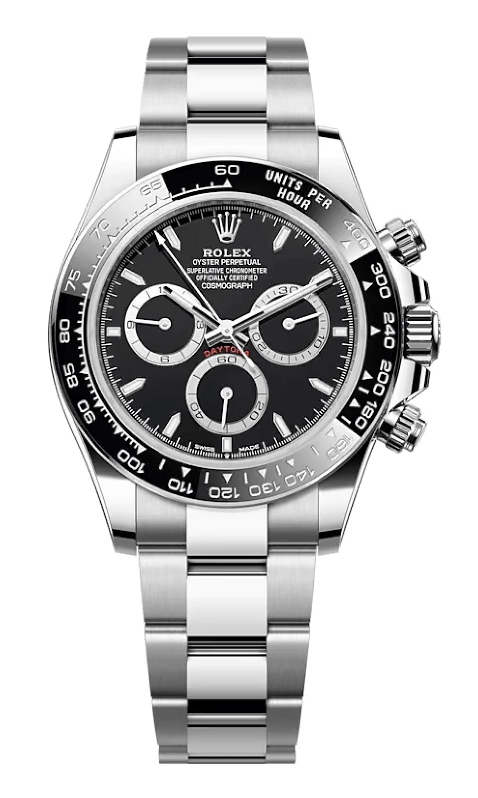 Rolex Cosmograph Daytona White Gold & Bright Black Men’s Watch 126509-0001