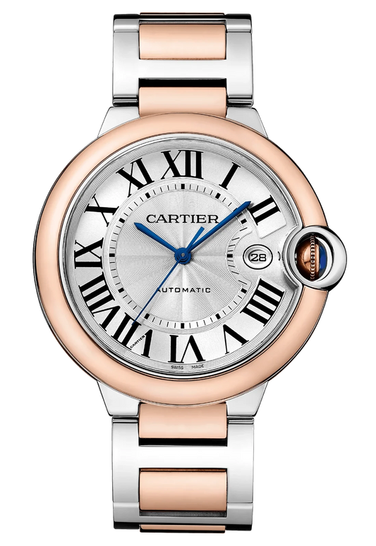 Cartier Ballon Bleu de Cartier 42mm Two-Tone Steel Rose Gold Men’s Watch W2BB0034