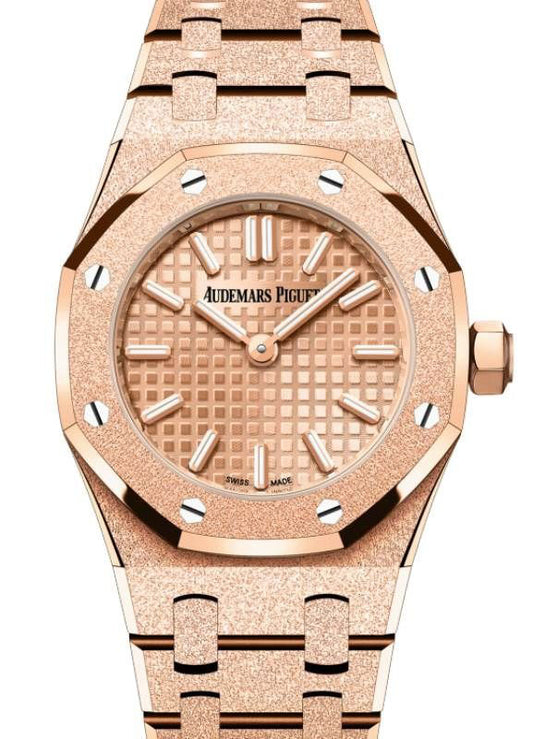 Audemars Piguet ROYAL OAK MINI FROSTED GOLD QUARTZ Ref. 67630OR.GG.1312OR.01