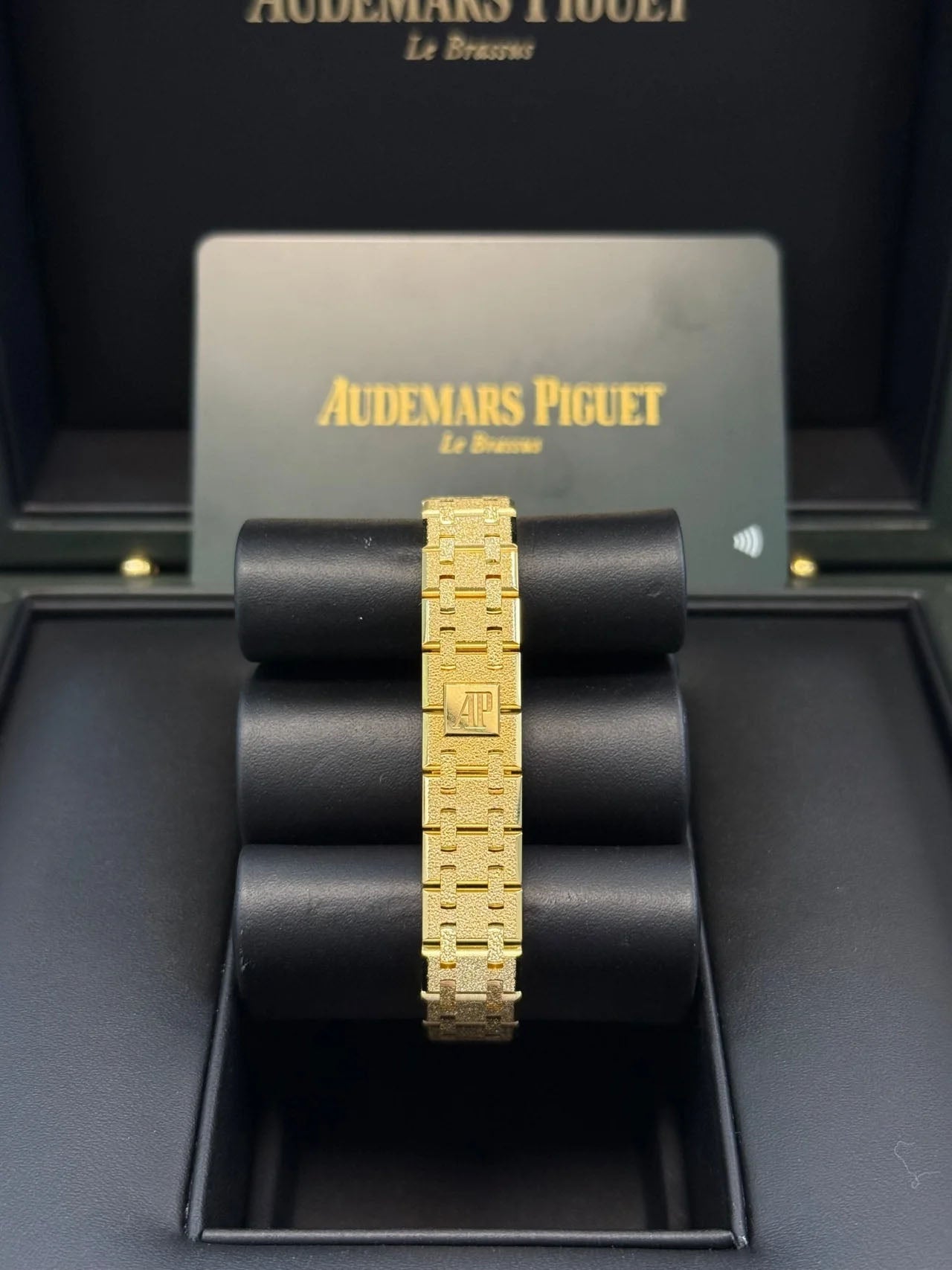 Audemars Piguet Royal Oak Mini Frosted Yellow Gold Quartz 67630BA.GG.1312BA.01