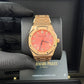 Audemars Piguet Royal Oak Selfwinding Rose Gold Pink Dial 34mm Royal Oak Selfwinding Ref. 77450OR.OO.1361OR.01