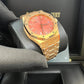Audemars Piguet Royal Oak Selfwinding Rose Gold Pink Dial 34mm Royal Oak Selfwinding Ref. 77450OR.OO.1361OR.01