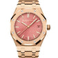 Audemars Piguet Royal Oak Selfwinding Rose Gold Pink Dial 34mm Royal Oak Selfwinding Ref. 77450OR.OO.1361OR.01
