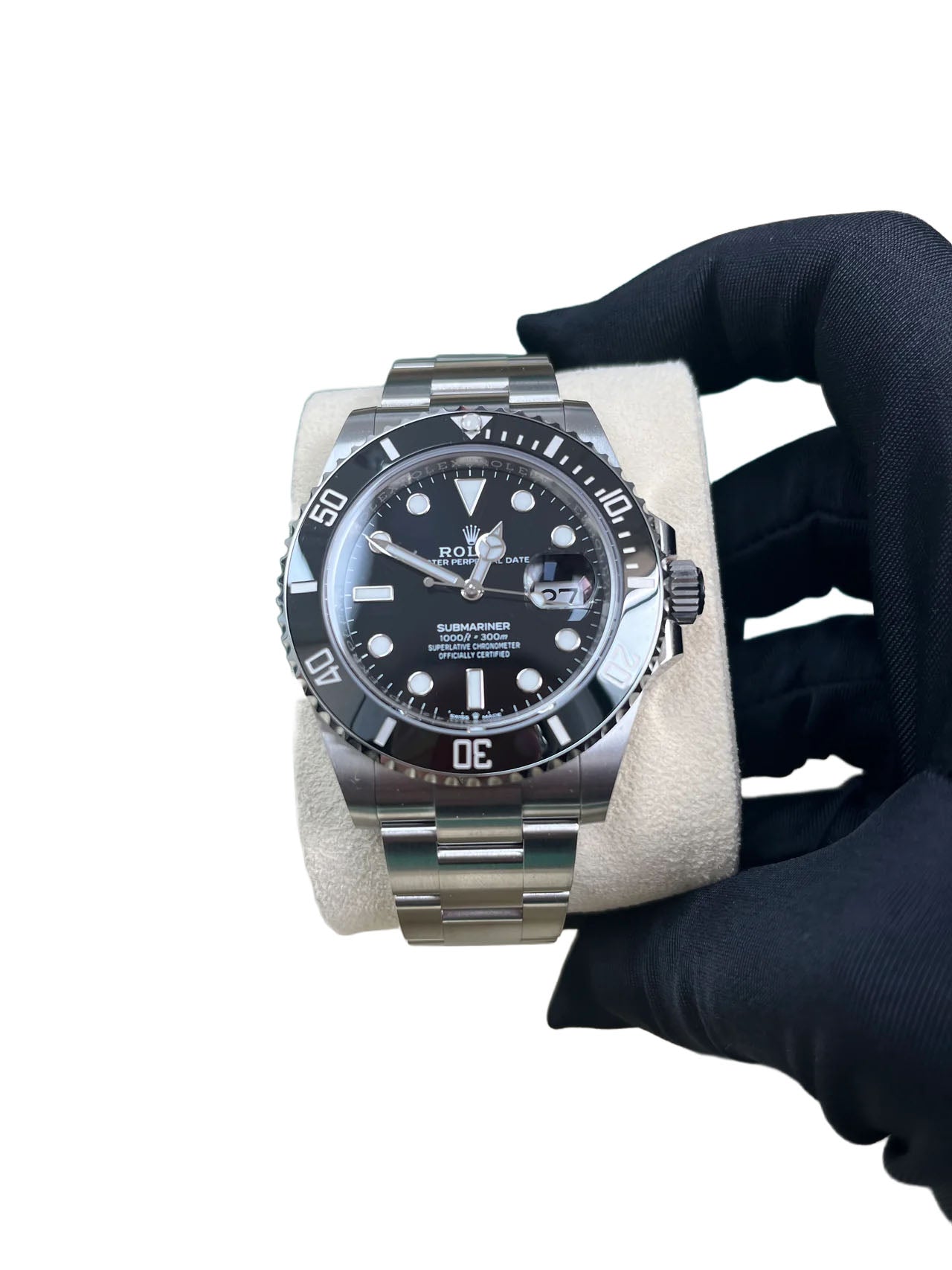 Rolex Submariner 41mm Stainless Steel Date Watch - Black Dial (Ref# 126610LN)