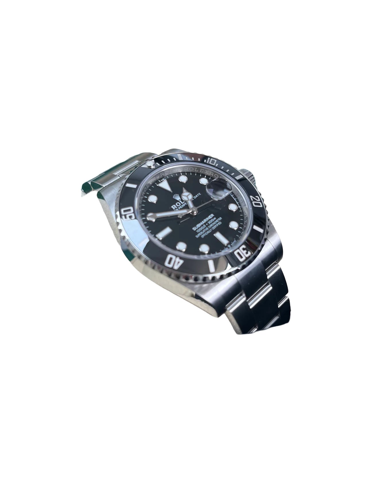 Rolex Submariner 41mm Stainless Steel Date Watch - Black Dial (Ref# 126610LN)
