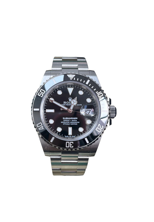 Rolex Submariner 41mm Stainless Steel Date Watch - Black Dial (Ref# 126610LN)