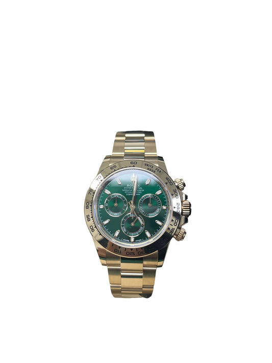 Rolex 'John Mayer' Daytona Cosmograph  Green Dial, Yellow Gold (Ref#116508)