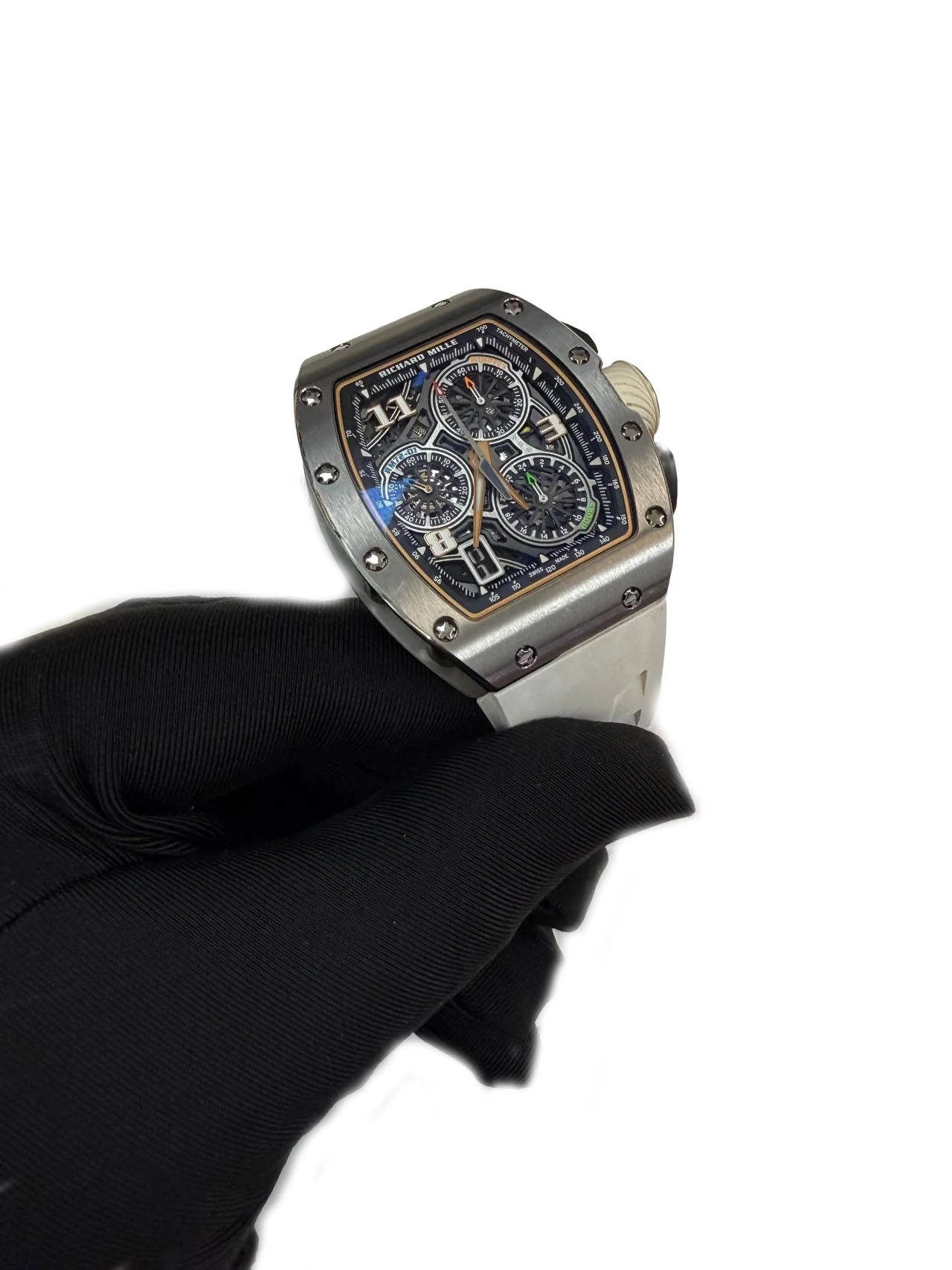 Richard Mille Automatic Winding Lifestyle Flyback Chronograph Titanium Rm 72-01