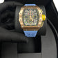 Richard Mille RM 011 11-03 Full Rose Gold Skeleton Dial