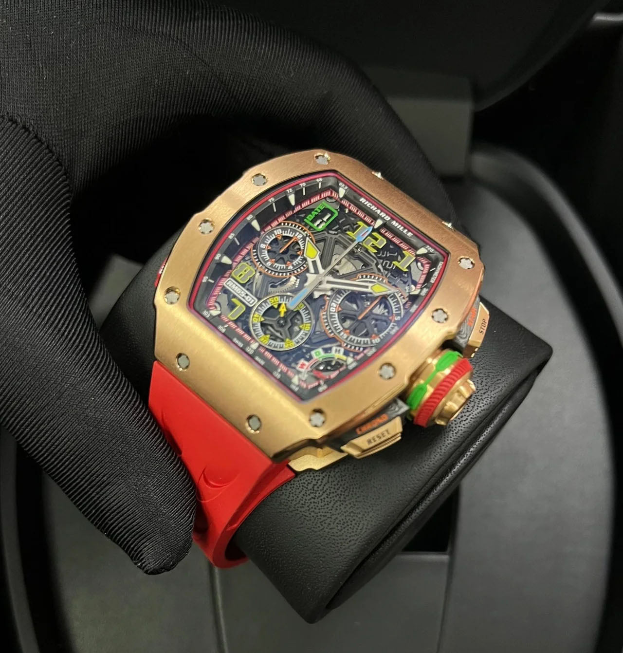 Richard Mille RM 65-01 Automatic Chronograph Full Rose Gold