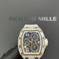 Richard Mille RM 72-01 Automatic Winding Lifestyle Flyback Chronograph White Gold with Baguette Diamonds