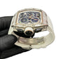 Richard Mille RM 72-01 Automatic Winding Lifestyle Flyback Chronograph White Gold with Baguette Diamonds