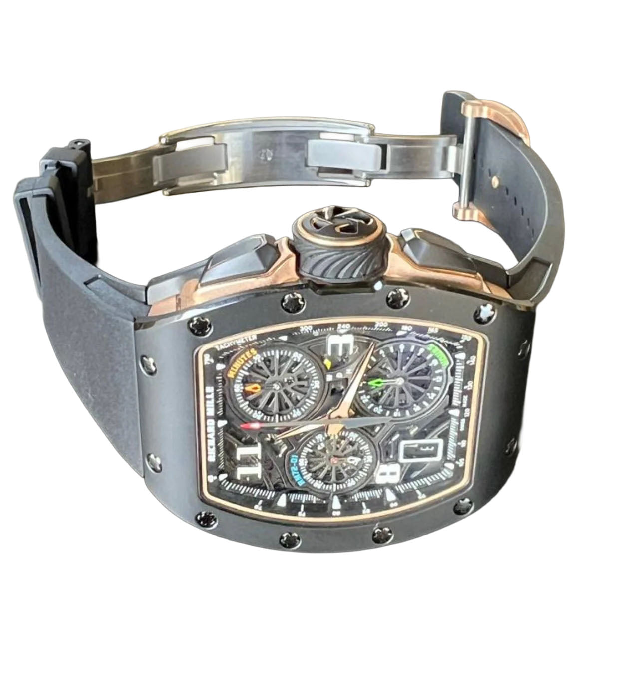 Richard Mille RM72-01 Automatic Winding Lifestyle Flyback Chronograph Black Ceramic