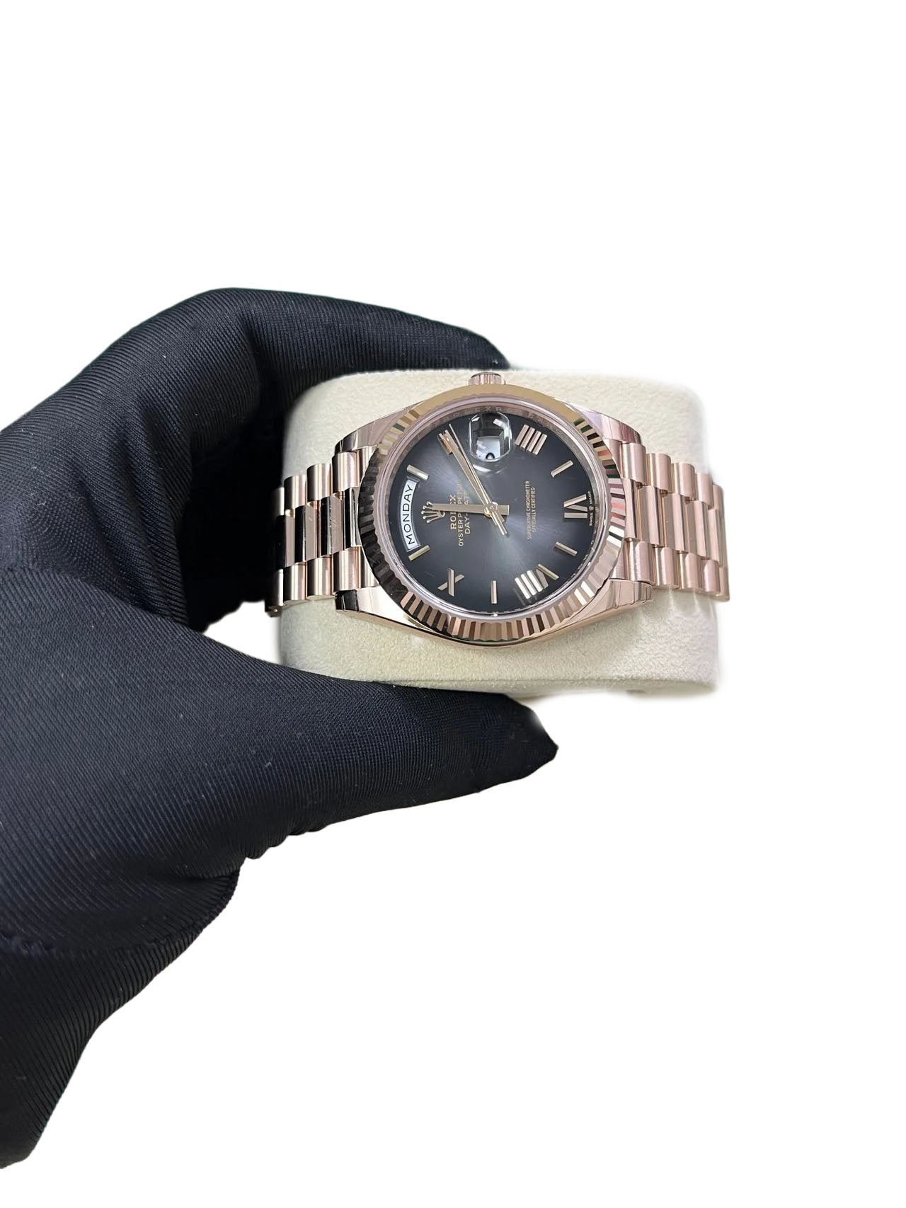 Rolex Day-Date 40 Slate Ombre Roman Dial 228235