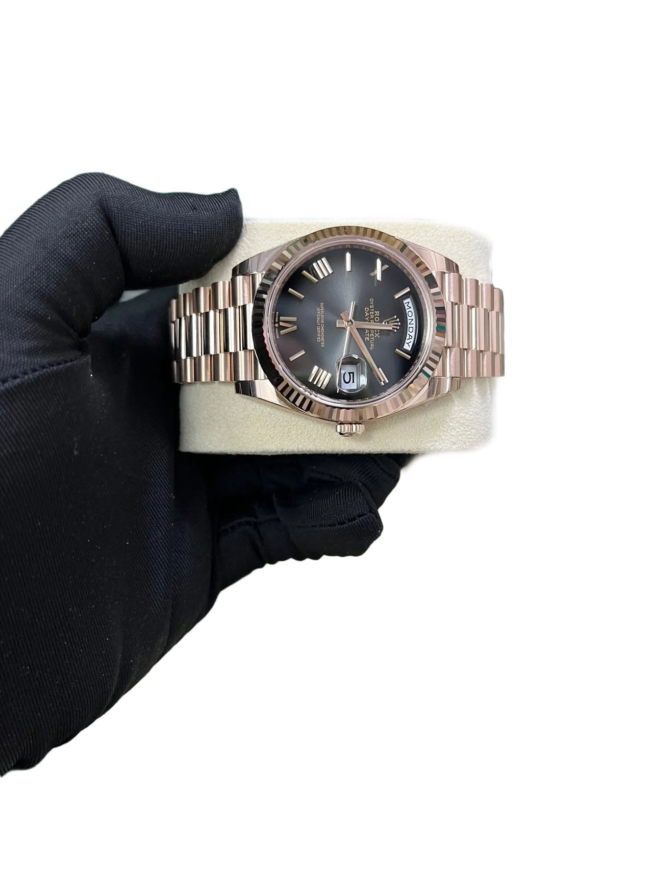 Rolex Day-Date 40 Slate Ombre Roman Dial 228235