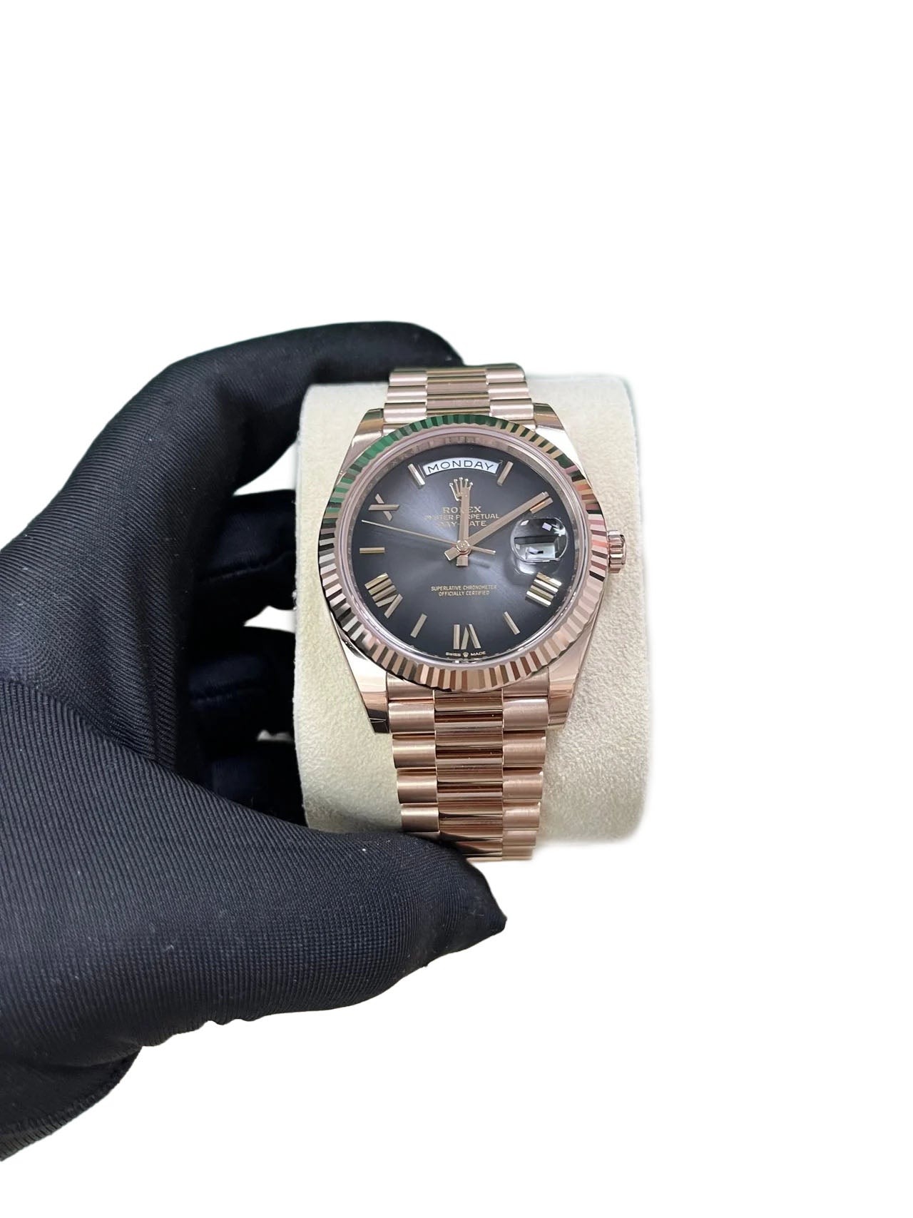 Rolex Day-Date 40 Slate Ombre Roman Dial 228235