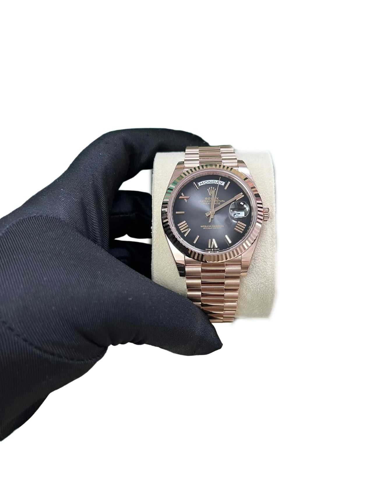 Rolex Day-Date 40 Slate Ombre Roman Dial 228235